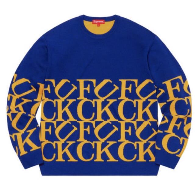 supreme 20fw Fuck Sweater - ニット/セーター