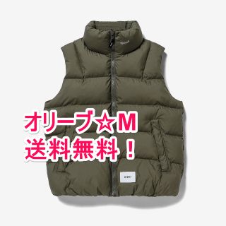 ダブルタップス(W)taps)のWtaps☆中綿ベスト olive M(ダウンベスト)