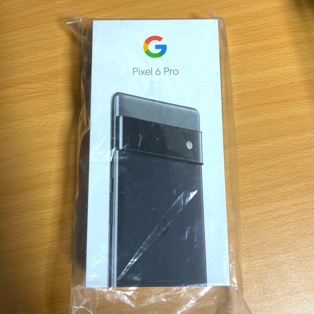 新品】Google Pixel6 pro 128gb stormyblack - スマートフォン本体