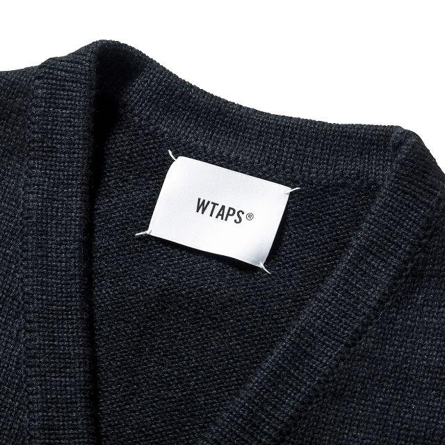 W)taps(ダブルタップス)のWtaps☆ニットカーディガン黒M メンズのトップス(カーディガン)の商品写真