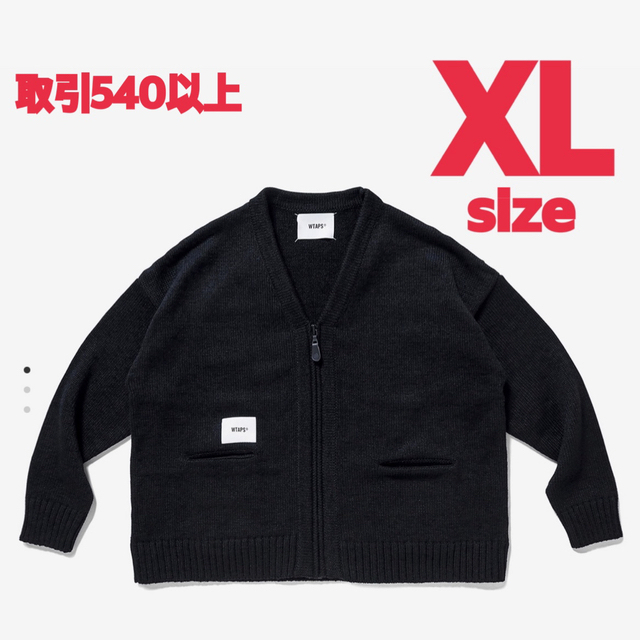 WTAPS 21FW PALMER SWEATER BLACK XLサイズ