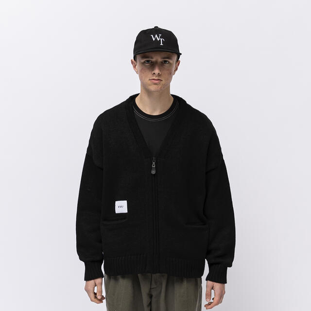 WTAPS 2022FW PALMER SWEATER BLACK XLサイズ