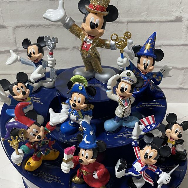Disney - 東京ディズニーランド30周年 歴代ミッキー フィギュア