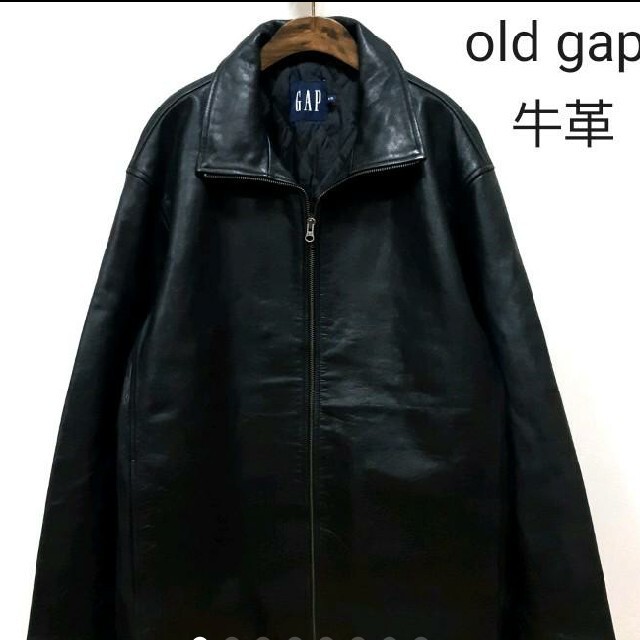 00s 90s OLDGAP オールドギャップ　レザージャケット　本革　XL 黒