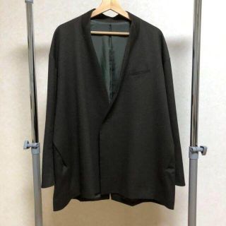 ヨウジヤマモト(Yohji Yamamoto)のka na ta 10 years jacket セットアップ(ノーカラージャケット)