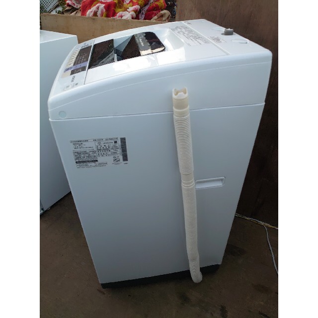 日立 - 【美品】2019年製 日立 7㎏ 洗濯機 風乾燥 白い約束 関東甲信