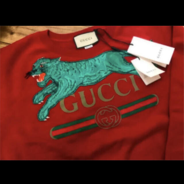 新品タグ付きです！グッチ GUCCI トレーナー XS-