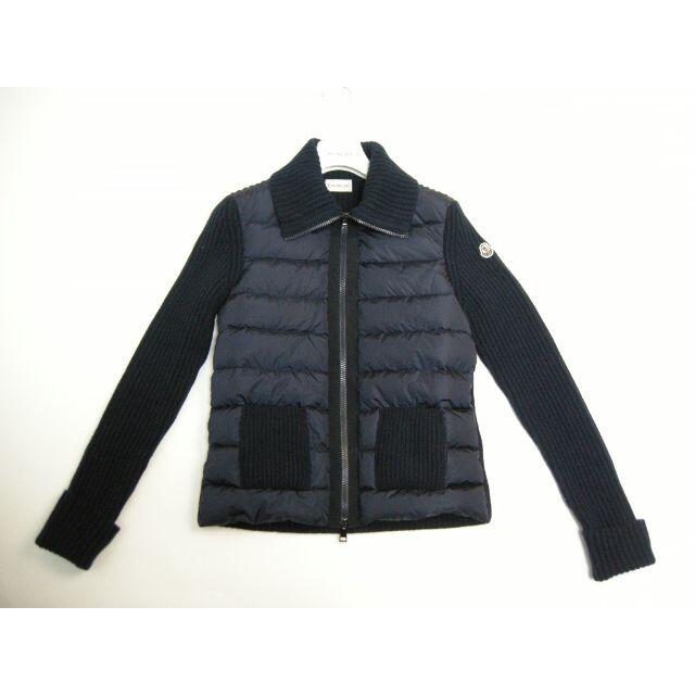 MONCLER(モンクレール)のサイズXS■モンクレール■新品本物■ニット切替ダウンジャケット■レディース レディースのジャケット/アウター(ダウンジャケット)の商品写真