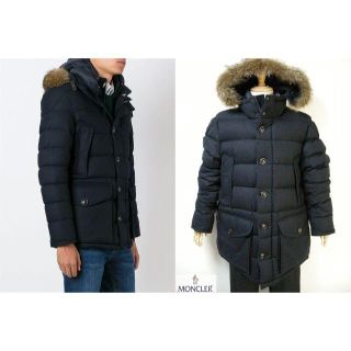 モンクレールMONCLER レア！ファーダウンベスト サイズ0