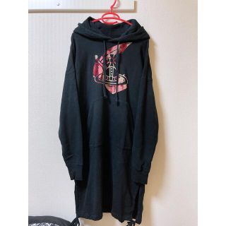 ヴィヴィアンウエストウッド(Vivienne Westwood)の【black様専用】ANGLOMANIA ビッグサイズ パーカーワンピ(ロングワンピース/マキシワンピース)