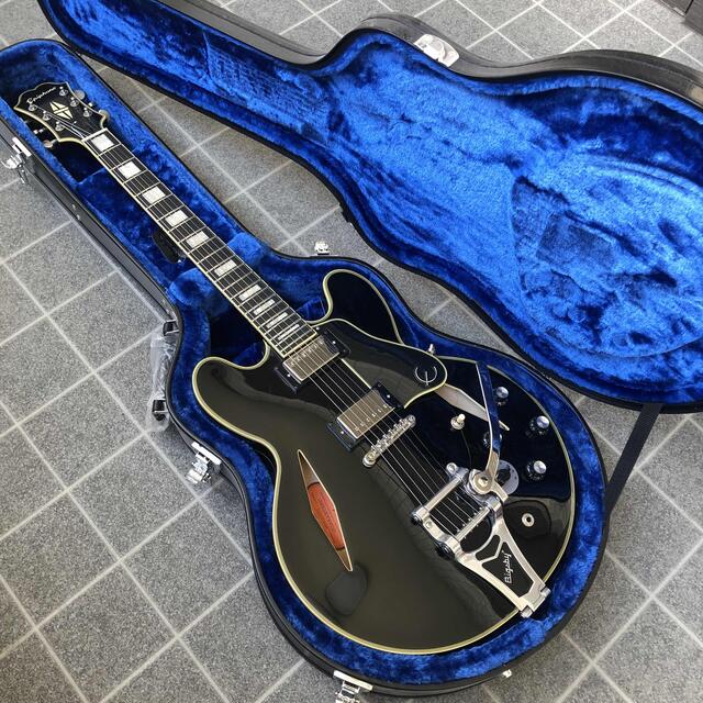 大好き 美品おまけつきepiphone shinithi ubukata ES-355 エレキギター