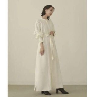 トゥデイフル(TODAYFUL)のlouren pintack shirt onepiece(ロングワンピース/マキシワンピース)