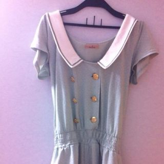 amavelセーラーカラーオールインワン(オールインワン)