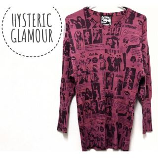 ヒステリックグラマー(HYSTERIC GLAMOUR)のヒステリックグラマー【美品】Blondie ドルマンスリーブ 長袖 ニット(ニット/セーター)