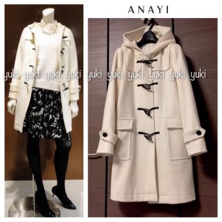 アナイ(ANAYI)のANAYI メルトンビーバー ダッフルコート.(ダッフルコート)