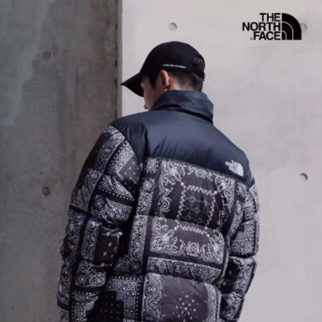 THE NORTH FACE ヌプシ ペイズリー柄-