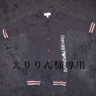 エンポリオアルマーニ(Emporio Armani)のEMPORIO ARMANI★ 長袖ロンパース(ロンパース)