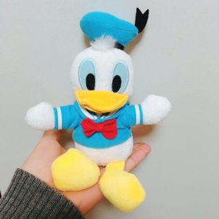 ディズニー(Disney)の激安❤️【未使用】美品 ディズニードナルドダックぬいぐるみ 人気 おすすめ(キャラクターグッズ)