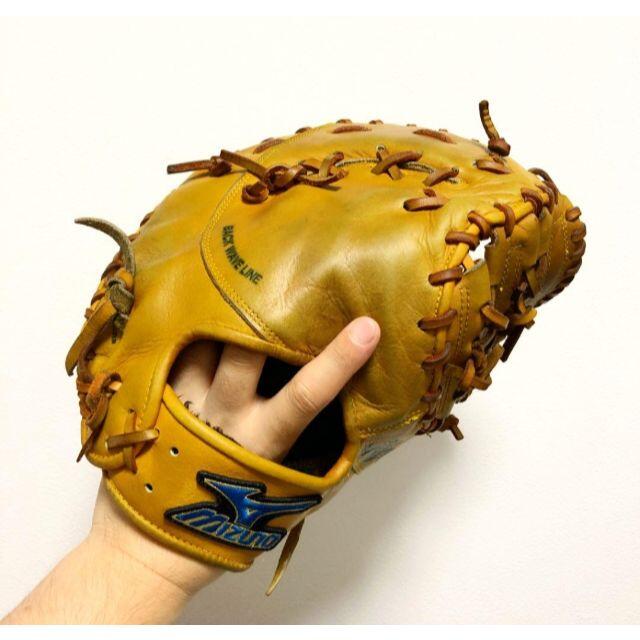 ミズノ ビューリーグ 型抜群 即戦力 軟式 ファーストミット - 野球 ミズノ ビューリーグ 型抜群 即戦力 軟式 ファーストミット - 野球