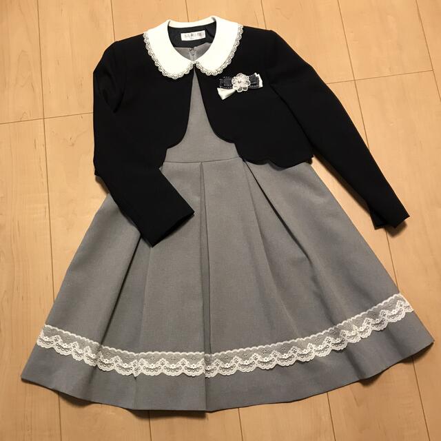 130cm フォーマルワンピース キッズ/ベビー/マタニティのキッズ服女の子用(90cm~)(ドレス/フォーマル)の商品写真