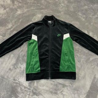 [希少］y2k NIKEナイキ　ベロアジャージ　トラックジャケット　ピンク