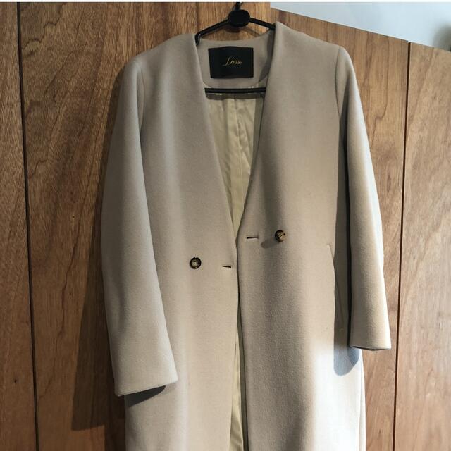 リエス ノーカラーコート liesse 品多く www.atre61.fr