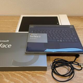 マイクロソフト(Microsoft)のシオリ様専用　Surface 3 128GB携帯カバー付(ノートPC)
