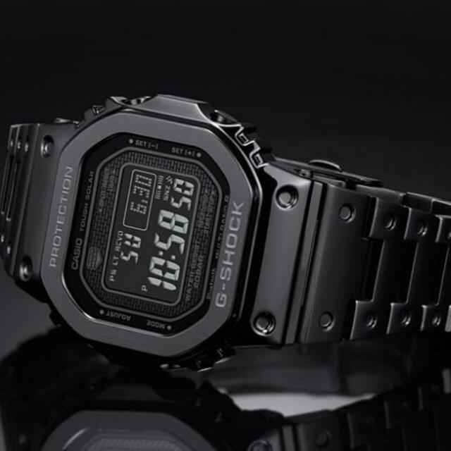 新品未使用品！ G-SHOCK メタルモデル黒 GMW-B5000GD-1JF