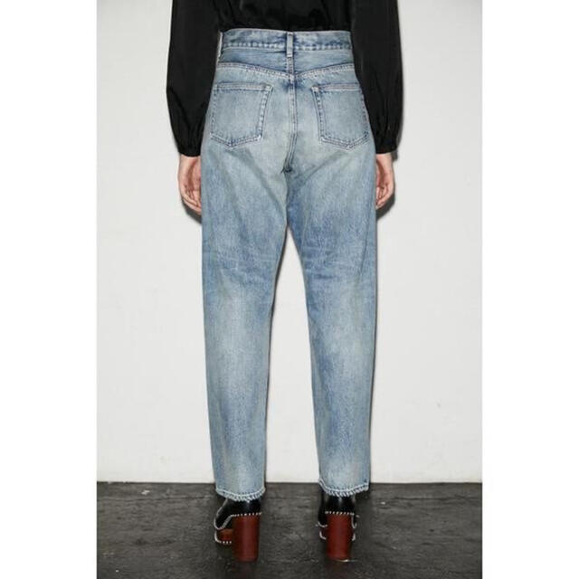 moussy(マウジー)のmoussy JW SELVEDGE WIDE TAPERED レディースのパンツ(デニム/ジーンズ)の商品写真