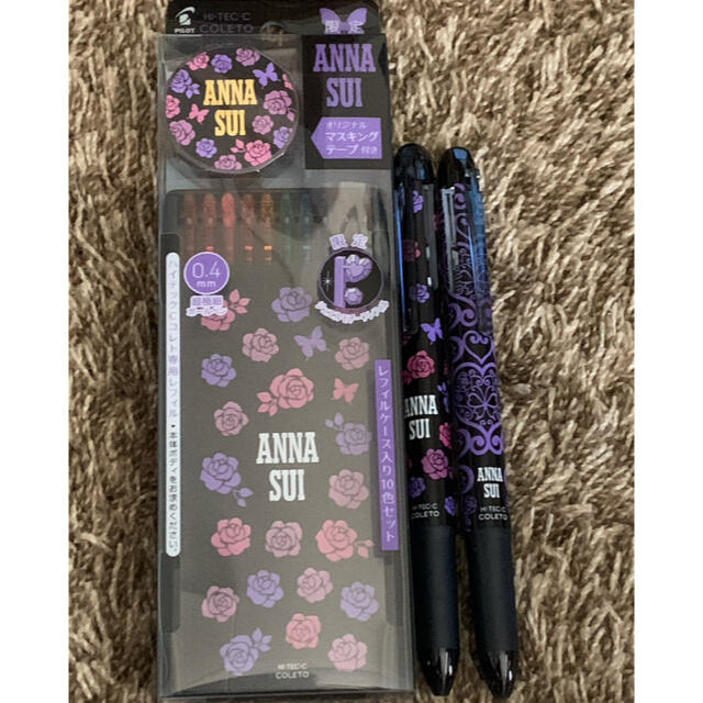 ANNA SUI(アナスイ)の限定　ハイテック　Cコレト ANNA SUI アナスイコラボ　ボールペン　 インテリア/住まい/日用品の文房具(ペン/マーカー)の商品写真