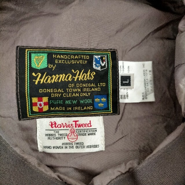 Harris Tweed(ハリスツイード)のハリスツイード　ハンナハッツ　キャスケット メンズの帽子(ハンチング/ベレー帽)の商品写真