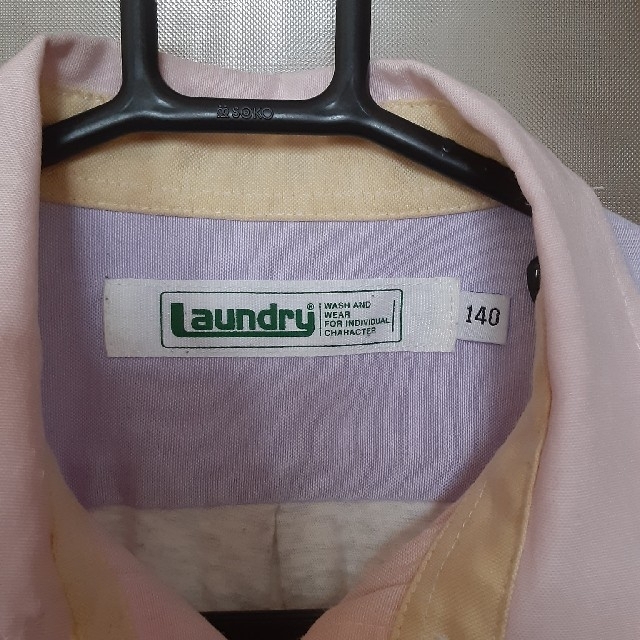 LAUNDRY(ランドリー)のランドリー   Yシャツ　　キッズ140 キッズ/ベビー/マタニティのキッズ服男の子用(90cm~)(ブラウス)の商品写真