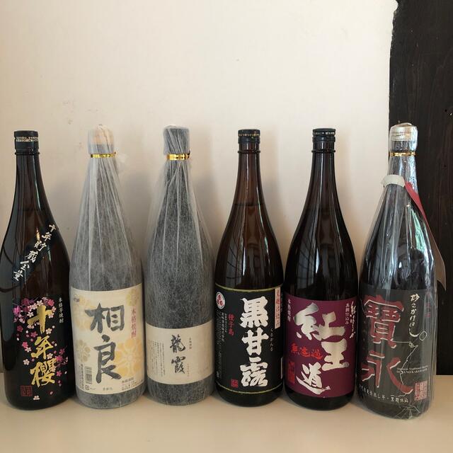 【芋焼酎飲み比べ1.8L 6本セット】A3＼送料無料でお得！／ 食品/飲料/酒の酒(焼酎)の商品写真