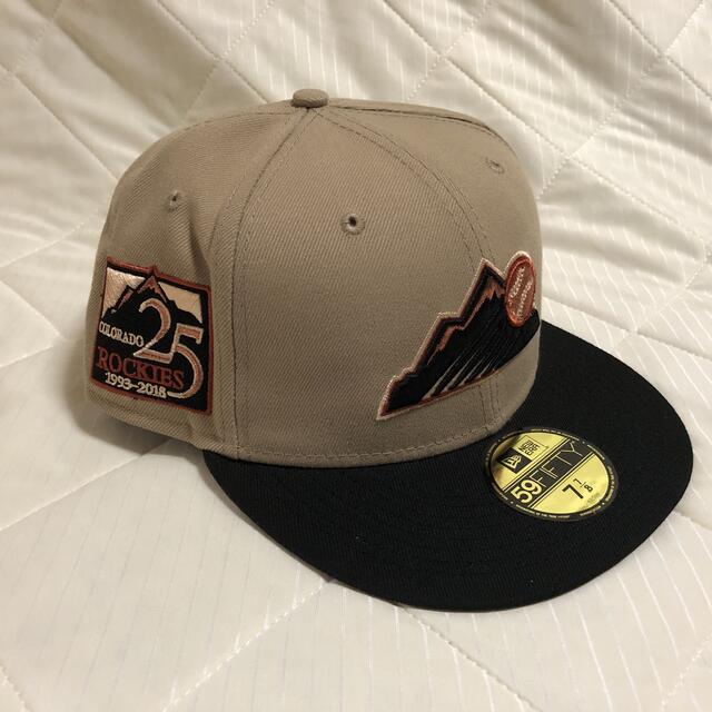 レア　NEWERA 59fifty 7/8 colorado rockiesキャップ