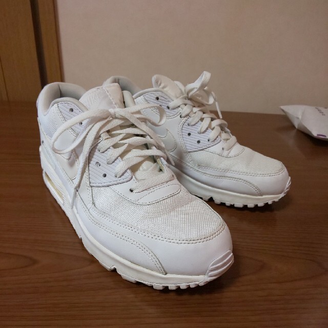 NIKE - NIKE ナイキ エアマックス90 白 ホワイト 28cmの通販 by shop