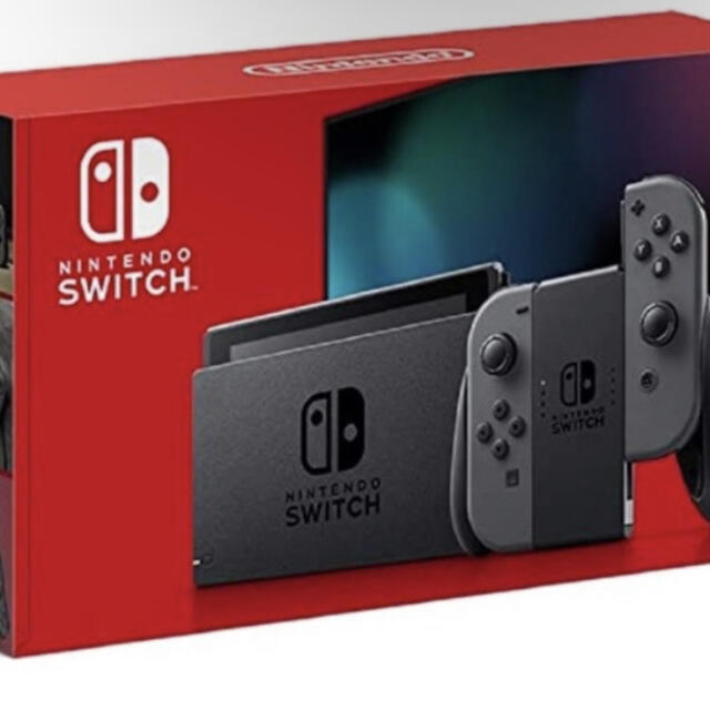 【新型モデル】Nintendo Switch 本体　新品未開封　グレー新品付属品