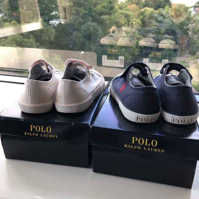 POLO RALPH LAUREN(ポロラルフローレン)のポロラルフローレン  スニーカー　15   2点 キッズ/ベビー/マタニティのキッズ靴/シューズ(15cm~)(スニーカー)の商品写真