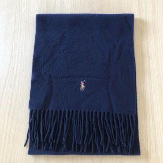 ポロラルフローレン(POLO RALPH LAUREN)のポロ·ラルフローレン マフラー ネイビー(マフラー/ショール)