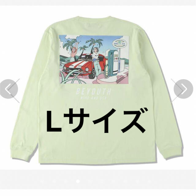 SEA(シー)のYOSHIFUKU HONOKA WIND AND SEA イエロー　Lサイズ メンズのトップス(Tシャツ/カットソー(七分/長袖))の商品写真