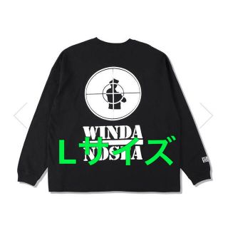 シー(SEA)のwindandsea L/S Tee  パブリックエネミー　ロンT ブラック(Tシャツ/カットソー(七分/長袖))