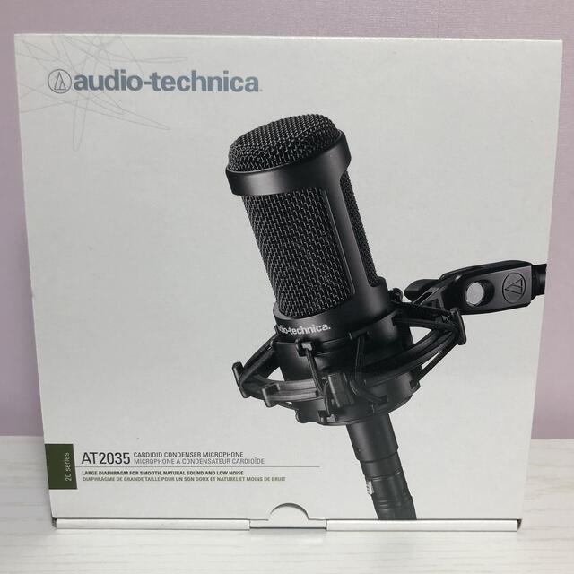 audio−technica AT2035 マイク マイクケーブル付き