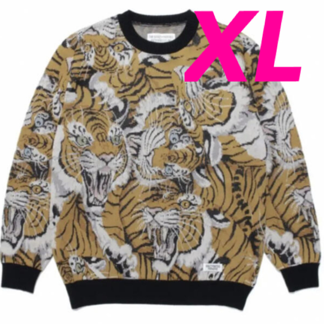 Wacko Maria Tim Lehi jacquard Sweater XL 上等な 28968円 www.gold