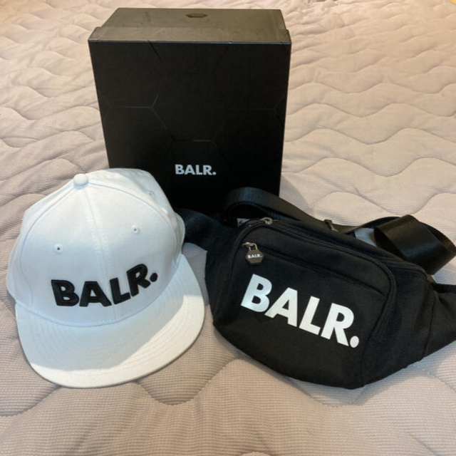 帽子BALR ボディバック＆キャップ????