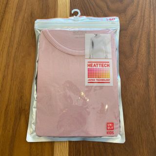 ユニクロ(UNIQLO)のユニクロ　ヒートテックUネックＴ（九分袖）１４０(下着)