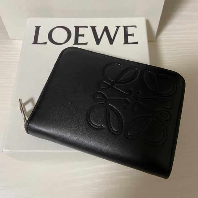 LOEWE ロエベ ミニ財布 カードケース コインケース ブラック ユニセックス