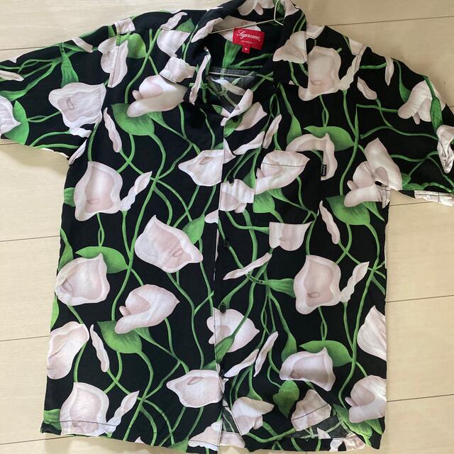 supreme lilly rayon shirt 百合シャツシュプリーム