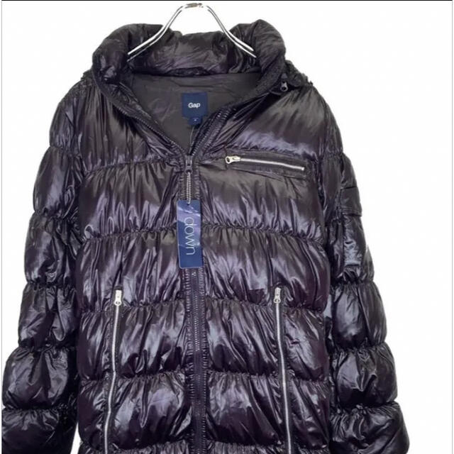 GAP - D3 GAP ダウンコート 新品タグ付き 紫 ダウン90% フェザー10%の