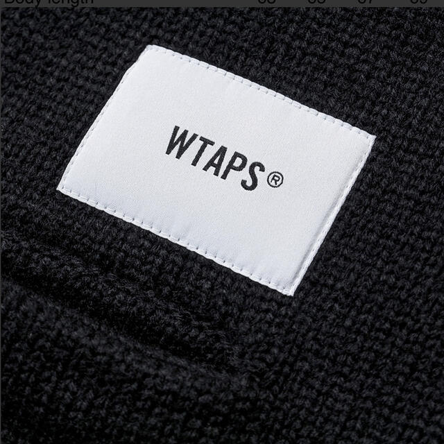 W)taps(ダブルタップス)のWTAPS 21FW PALMER SWEATER BLACK Mサイズ  メンズのトップス(カーディガン)の商品写真