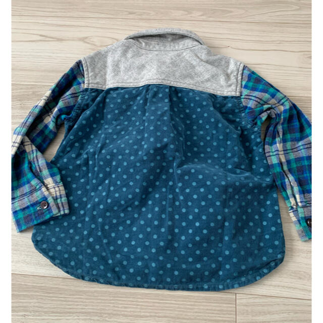 KP(ニットプランナー)のKP ネルシャツ美品 キッズ/ベビー/マタニティのキッズ服男の子用(90cm~)(ブラウス)の商品写真