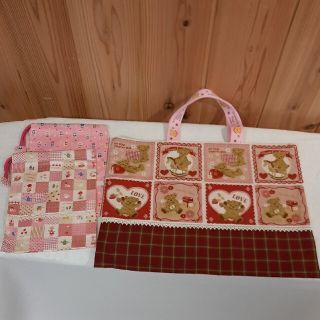 レッスンバック&巾着　ハンドメイド(レッスンバッグ)